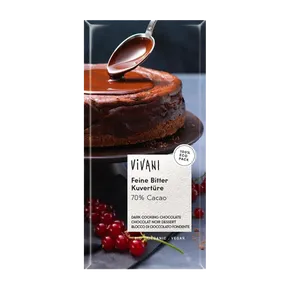 Vivani Čokoláda hořká na vaření 150g BIO